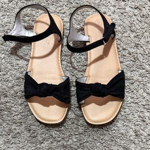 Elegant Black girl Sandals